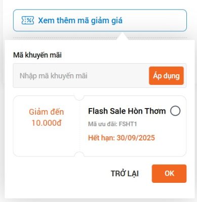 mã khuyến mãi vé sunworld hòn thơm