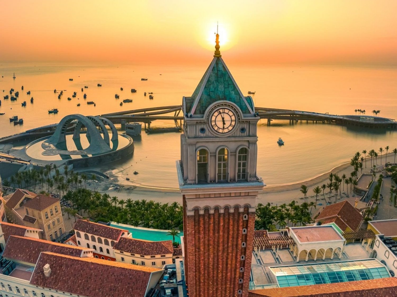 thị trấn hoàng hôn sunset town