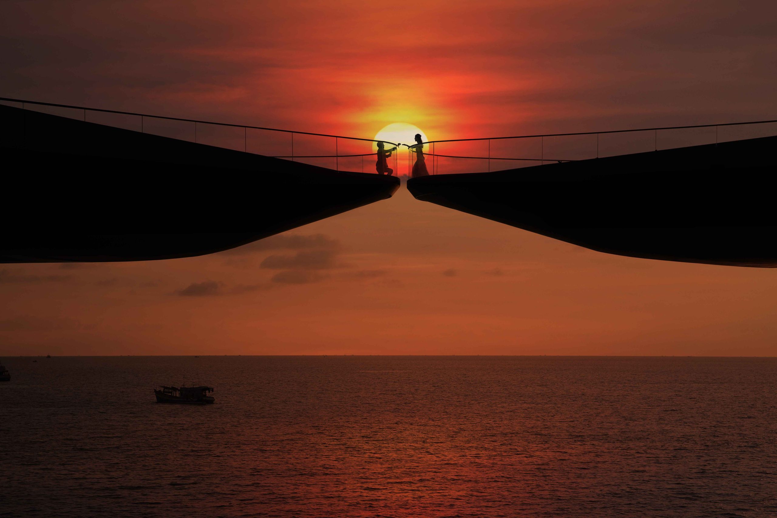 thị trấn hoàng hôn sunset town