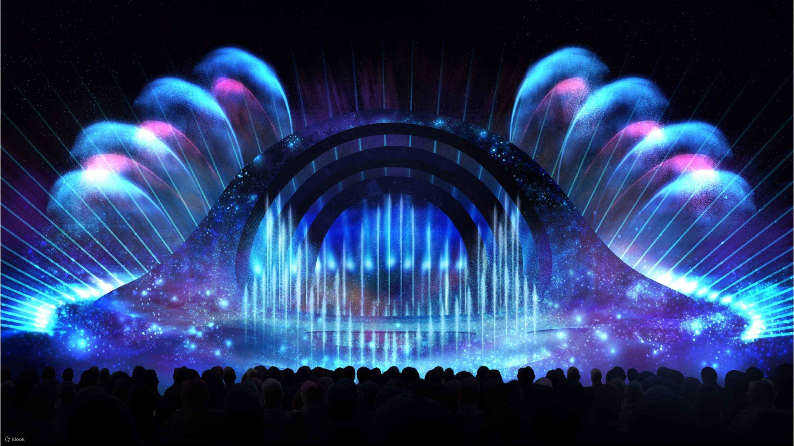 show diễn kiss of the sea