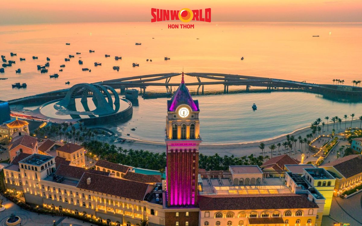 Ngắm hoàng hôn Phú Quốc ở Sunset Sanato 