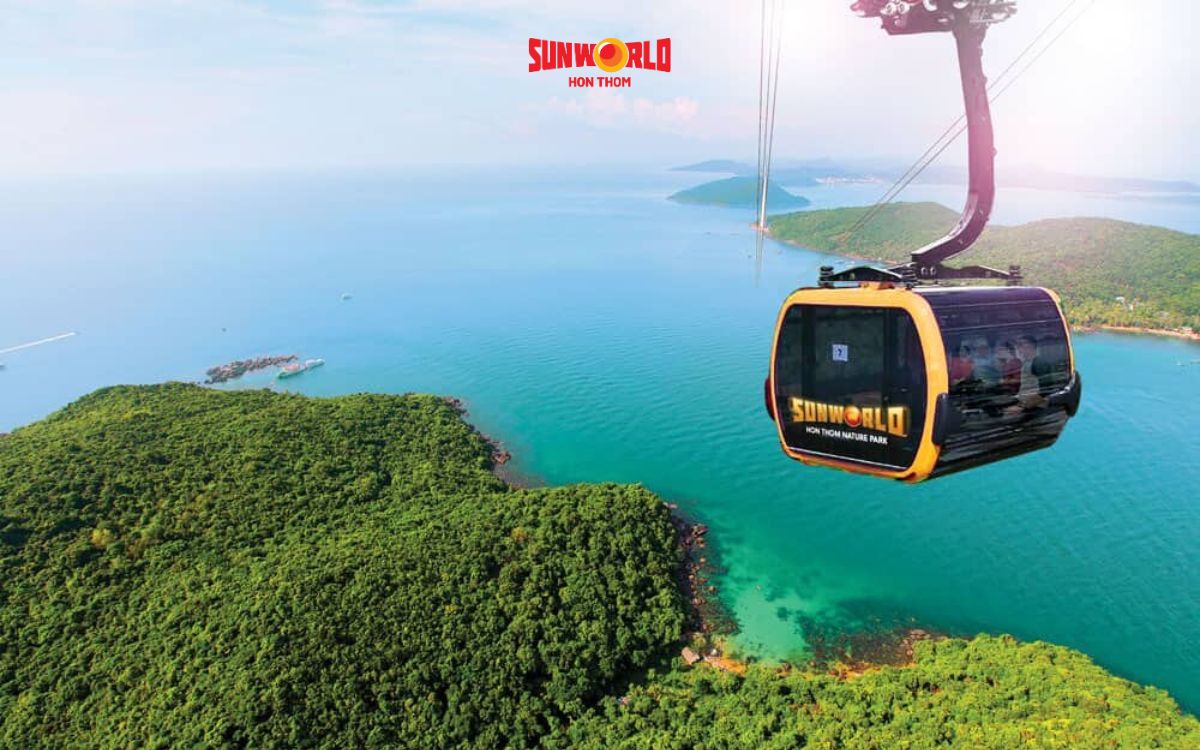 Giá vé đi cáp treo ra đảo Hòn Thơm Phú Quốc