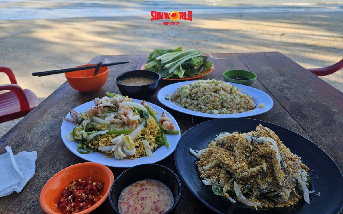 Nhà hàng hòn thơm: Quán Thanh Nga
